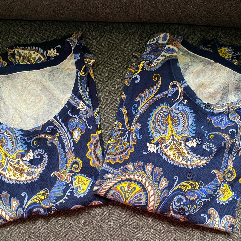 Talbots sweater set, XL